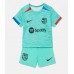 Billige Barcelona Ferran Torres #7 Børnetøj Tredjetrøje til baby 2023-24 Kortærmet (+ korte bukser)